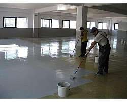 Serviço de pintura de chão com tinta epóxi Serviço de pintura de chão com tinta epóxi