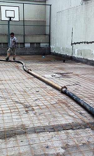 Piso de concreto polido para residências Piso de concreto polido para residências