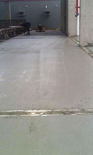 Piso de concreto usinado polido Piso de concreto usinado polido