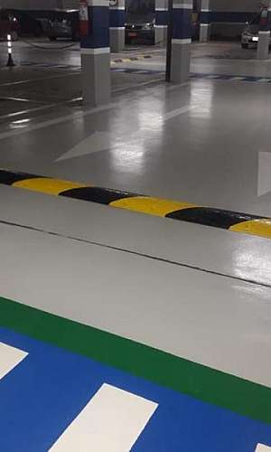 Quebra molas para estacionamento Quebra molas para estacionamento