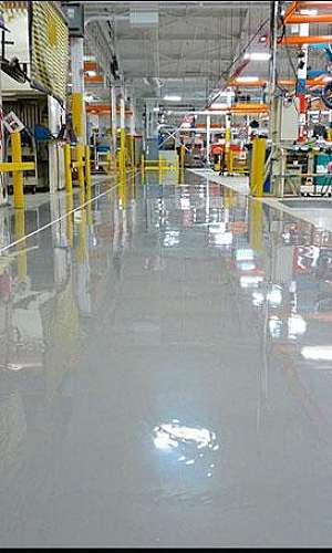 Revestimento de piso epóxi Revestimento de piso epóxi