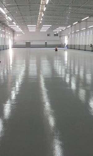 Revestimento de piso industrial Revestimento de piso industrial