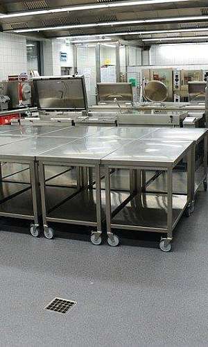 Revestimento de piso para cozinha industrial Revestimento de piso para cozinha industrial